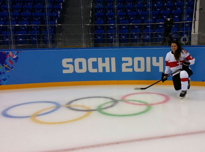 Olympische Spiele 2014 Sochi, Russland, Schweizer Fraueneishockeyteam